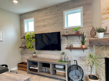 Load image into Gallery viewer, 6&quot; Weathered Greige Whitewash on Shiplap. ONLY $9.89 sq ft / 30 sq ft per box
