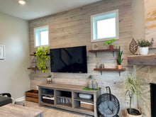 Load image into Gallery viewer, 6" Weathered Greige Whitewash on Shiplap. ONLY $9.89 sq ft / 30 sq ft per box