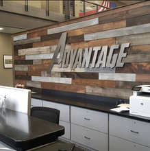 Load image into Gallery viewer, Weathered Woods most popular Rough Sawn Palette on 6" pine.